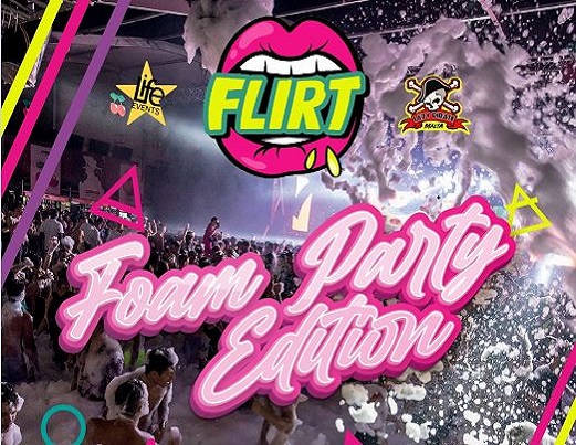 Flirt foam party